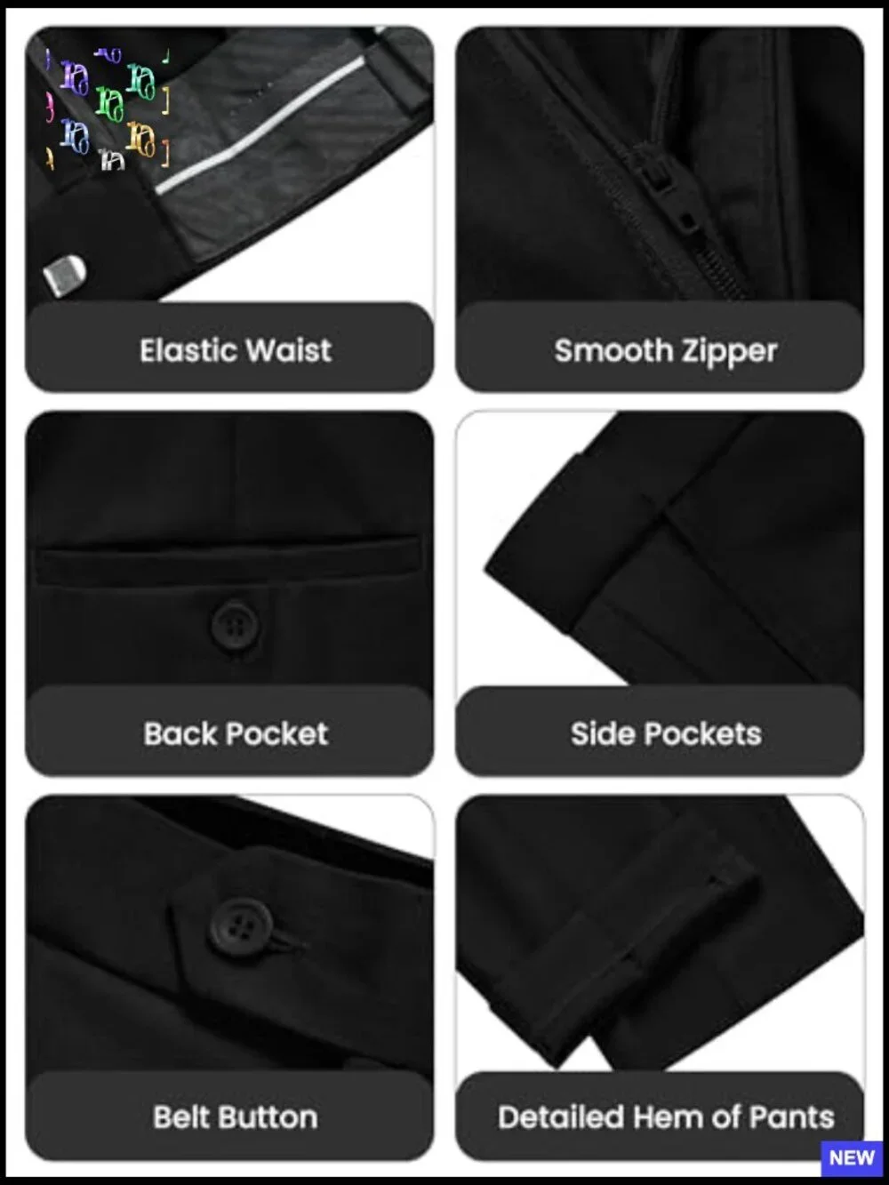 Slim Fit 3 Piece Suit Set Modern Classic Business Party Blazer Vest Pants